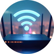 Wireless access points (Wi-Fi routers)